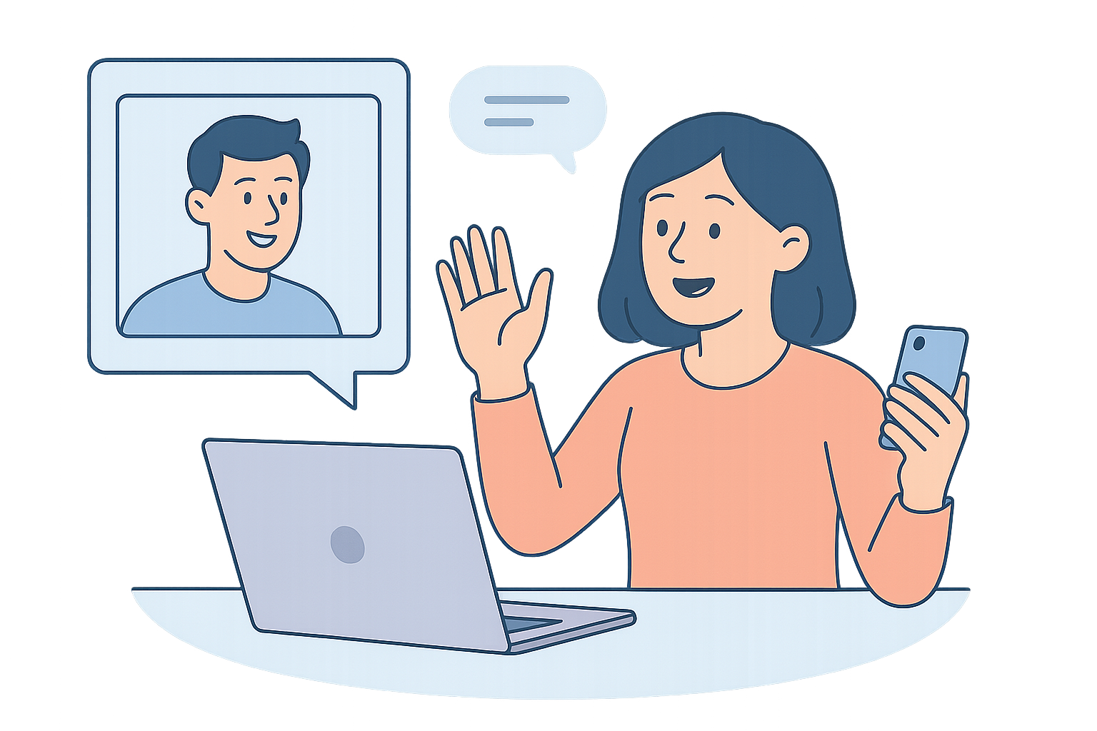corporate training illustration