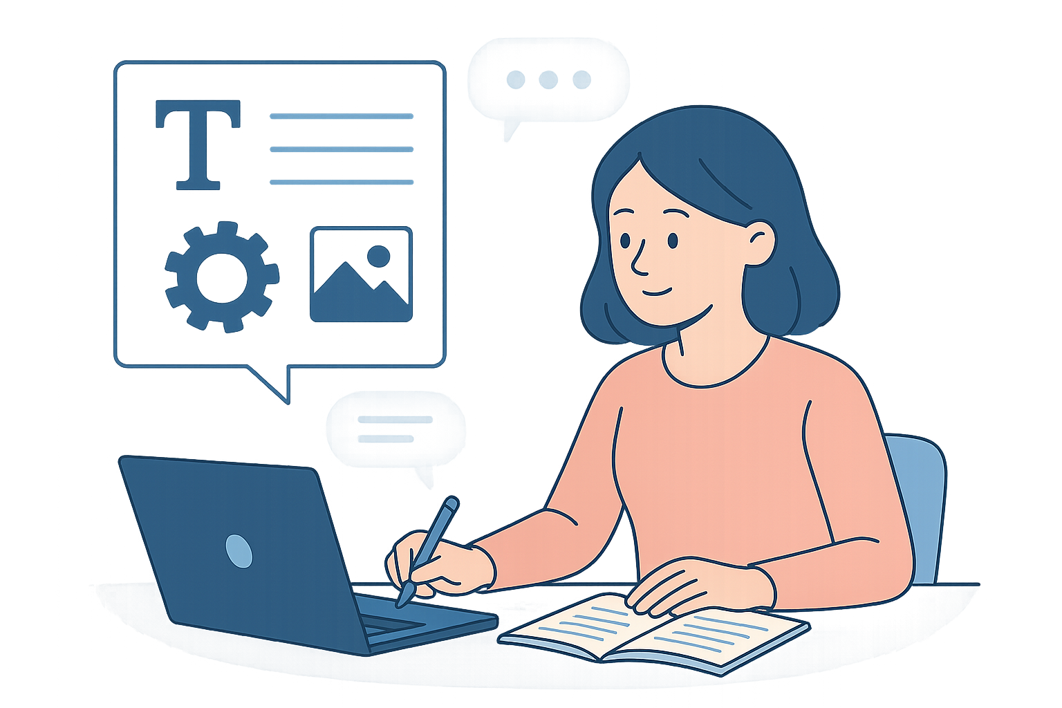 Knowledge transformation illustration